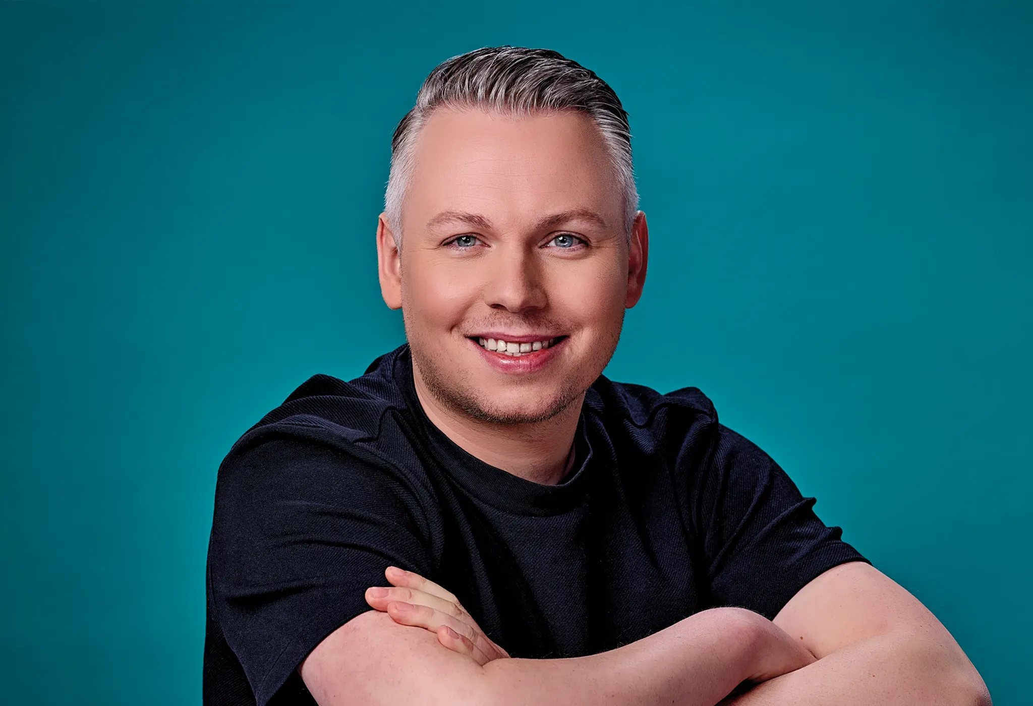 Zanger uit de programmering van Preston Palace